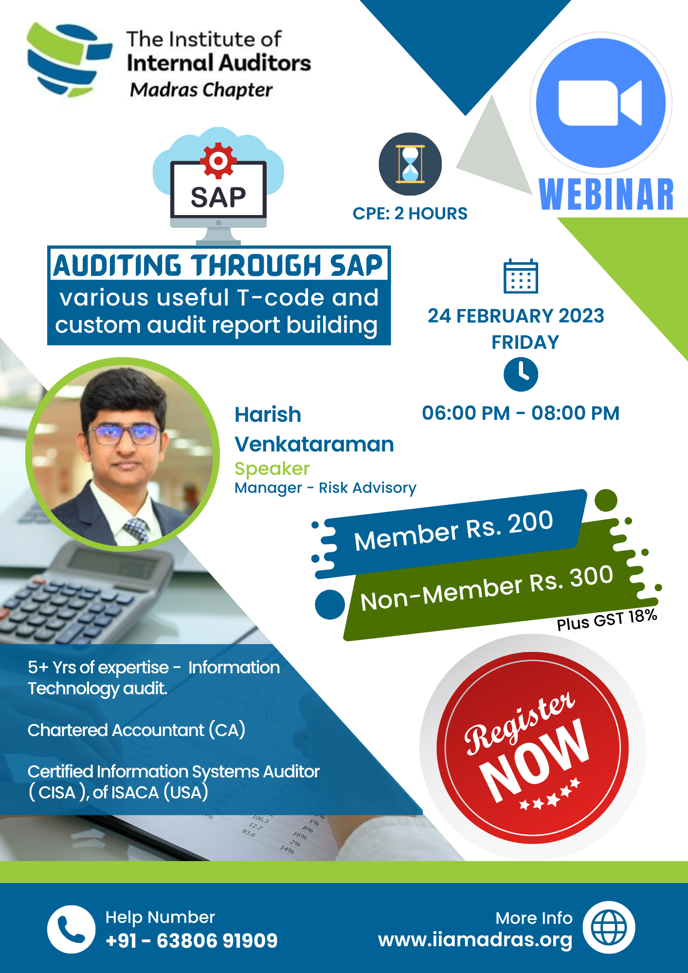 Auditing through SAP - various useful T-code and custom audit report building