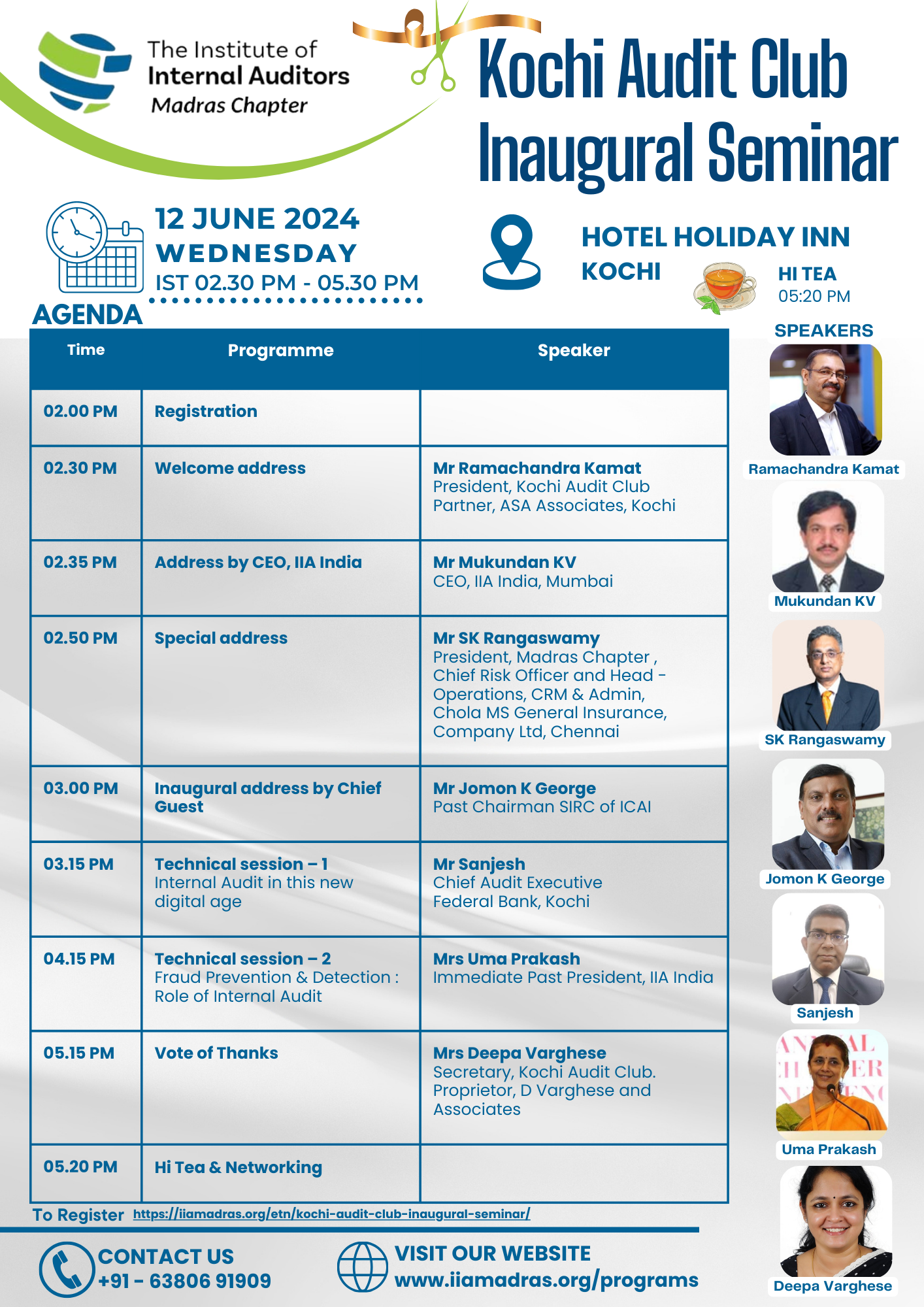 Kochi Audit Club Inaugural Seminar final